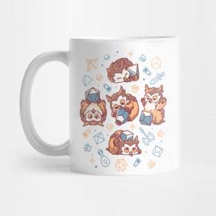 Cute Owl Beast Dice Mug